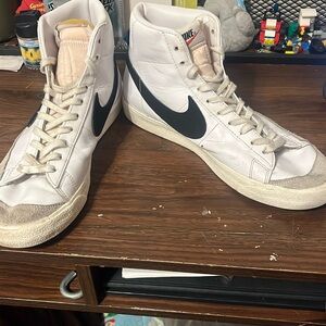 Barley worn Nike Blazers.